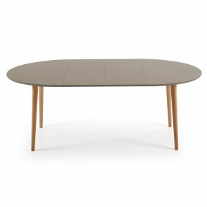 035690 Стол коричневый овальный La Forma Oakland