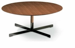 Poltrona Frau Круглый деревянный журнальный столик La collezione - tavoli e sedie