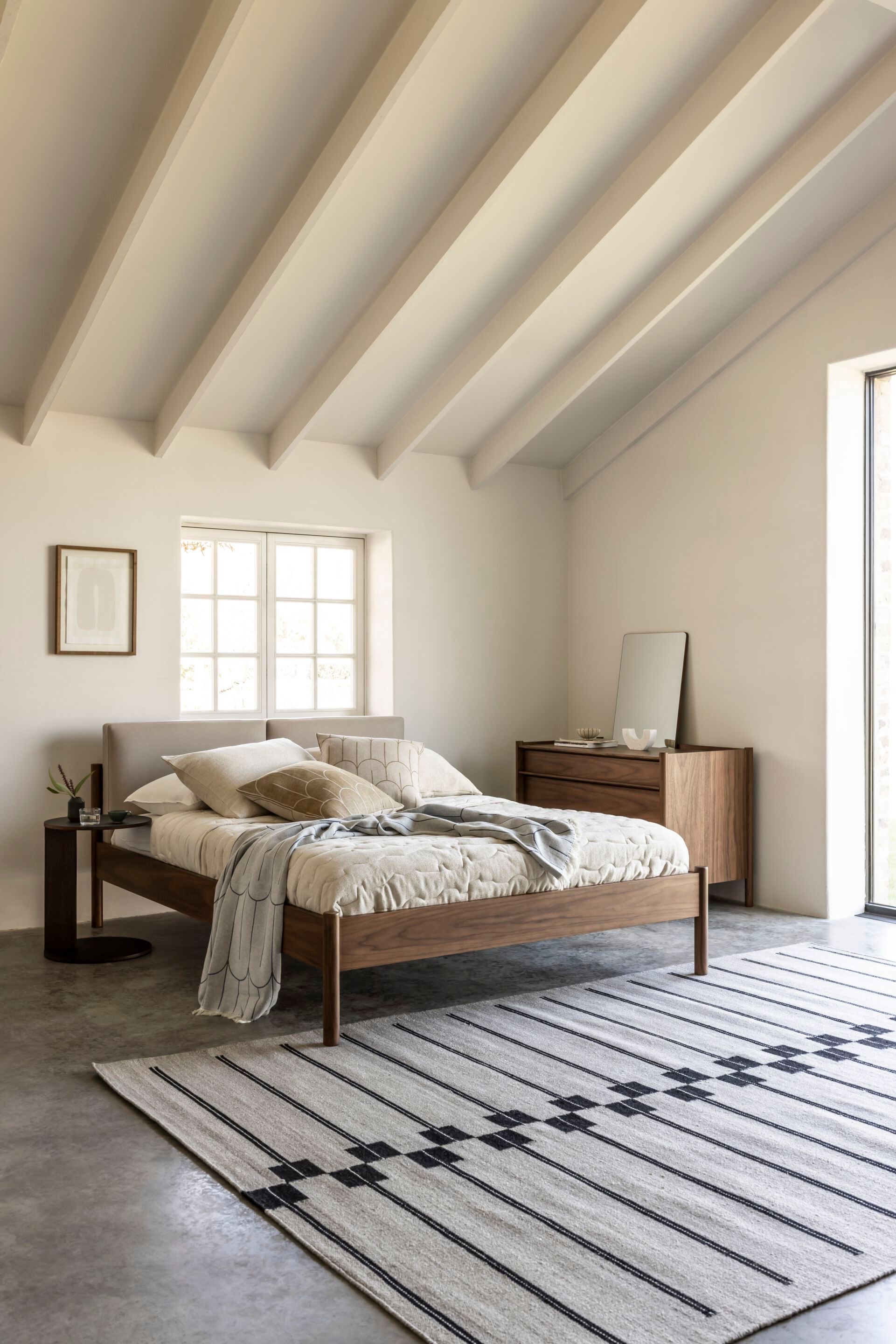 Прямоугольный ковер из переработанного ПЭТ с геометрическим рисунком Case SPINE ARCH-00140083 - Вид №6