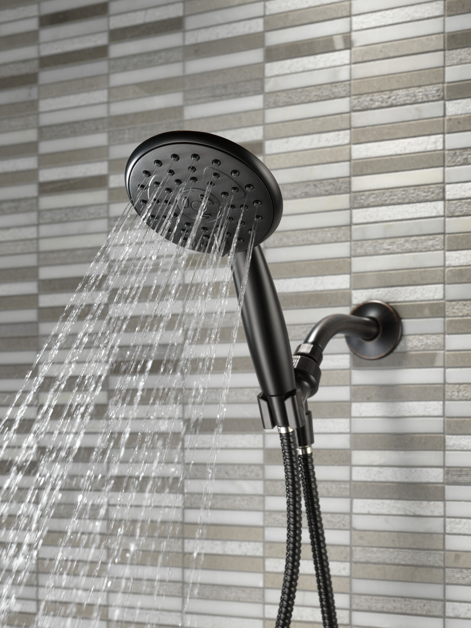 Ручной душ Porter с 3 настройками Delta Faucet 75532COB - Вид №1