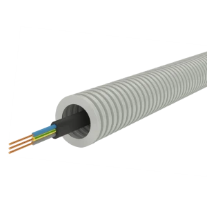 Кабель в гофре Партнер-Электро ВВГпнг(A)-LS 3x2.5 50 м ГОСТ