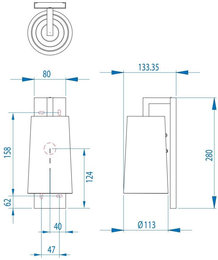 Astro Lighting Настенный светильник с диммером из стали и ткани sun-id-1435035 - Вид №6