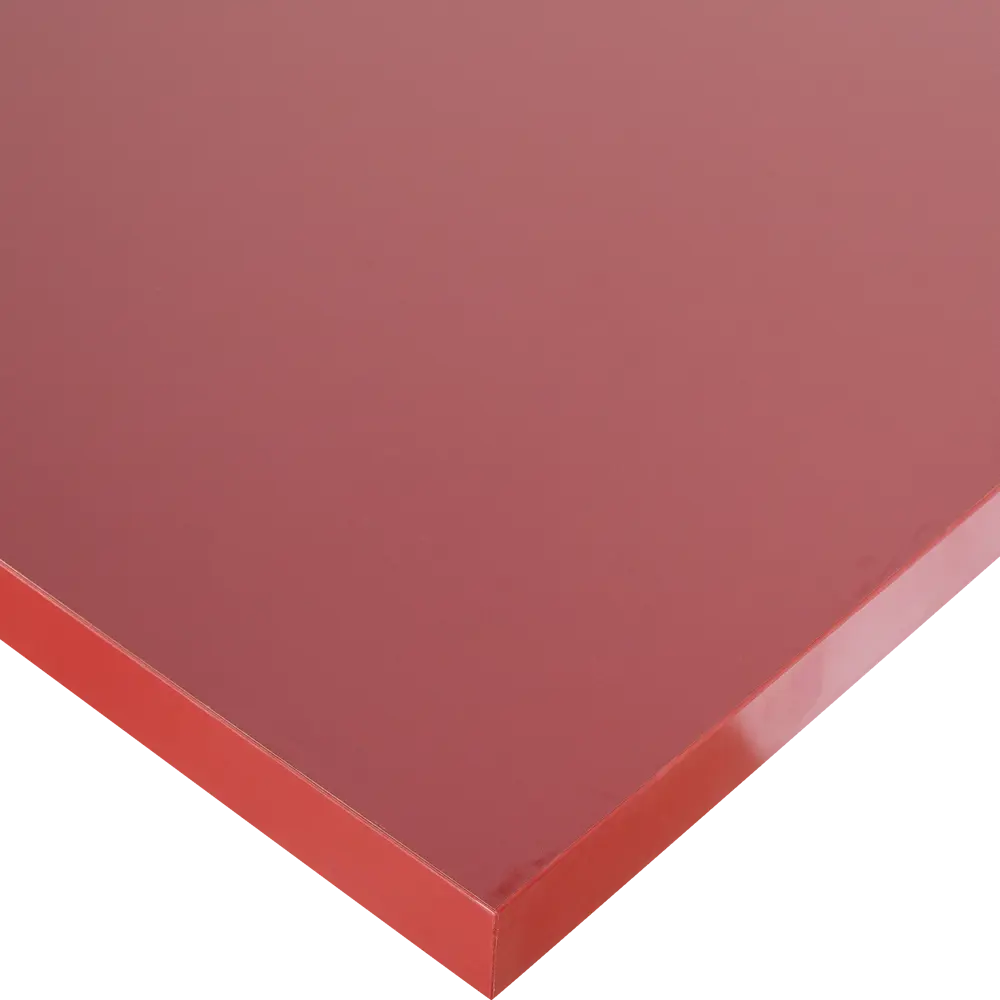Столешница Анна 120x4x80 см ЛДСП/пластик цвет красный 82142104 STLM-2048355 DELINIA  - Вид №1