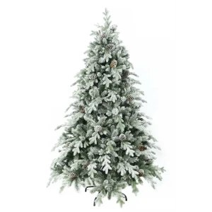 Ель новогодняя искусственная Crystal Queen заснеженная 240 см 89394095 STLM-2047823