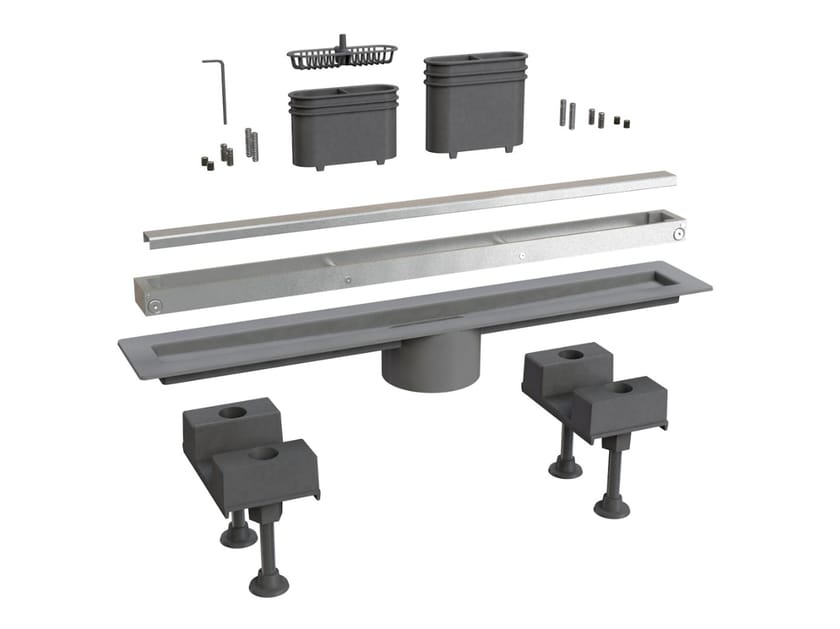 Слив для душа из нержавеющей стали Bonomini Canalissima ARCH-00043120