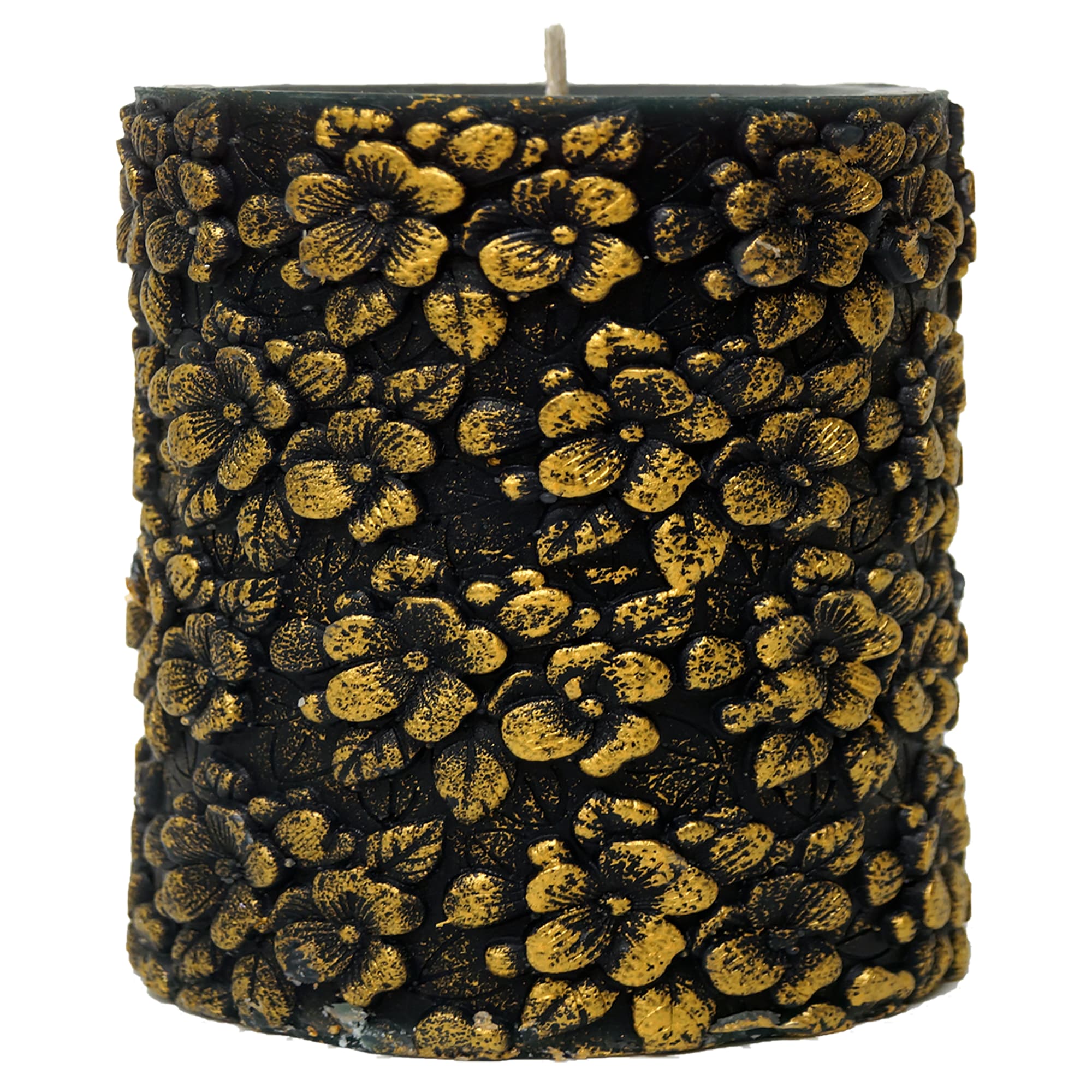 82625962 Свеча «Матиолла» большая, цвет чёрный Santreyd 