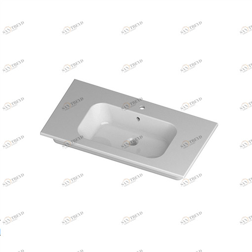 QS09146101 Встроенная раковина под столешницу овальная Disegno Ceramica 