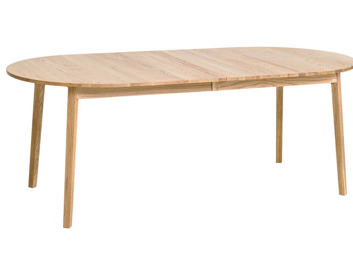Овальный выдвижной стол из белого промасленного дуба Hans K Rainbow ARCH-00068188