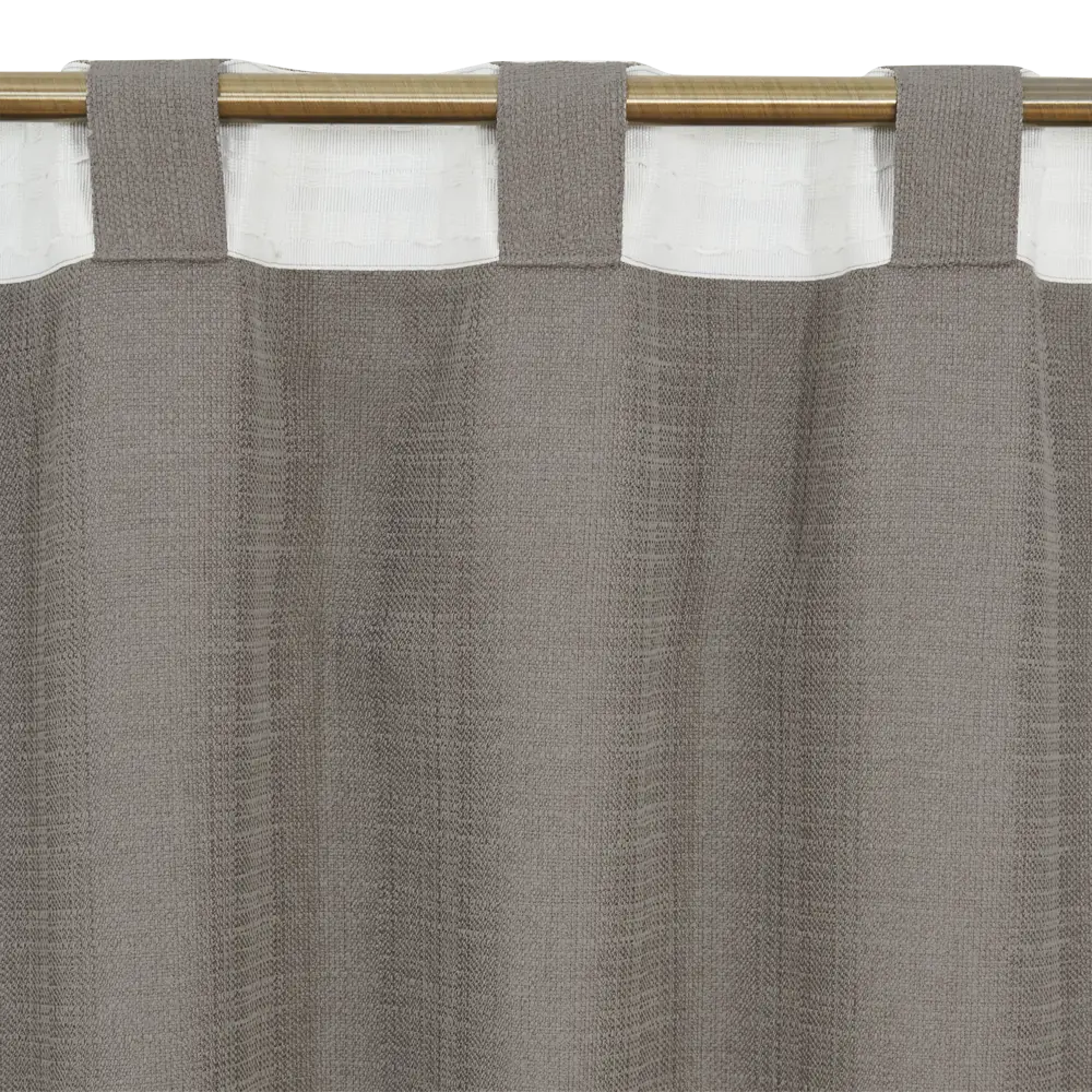 INSPIRE Lidia - Штора на ленте бежевая 140x280 см 84996640 STLM-0057536 - Вид №4