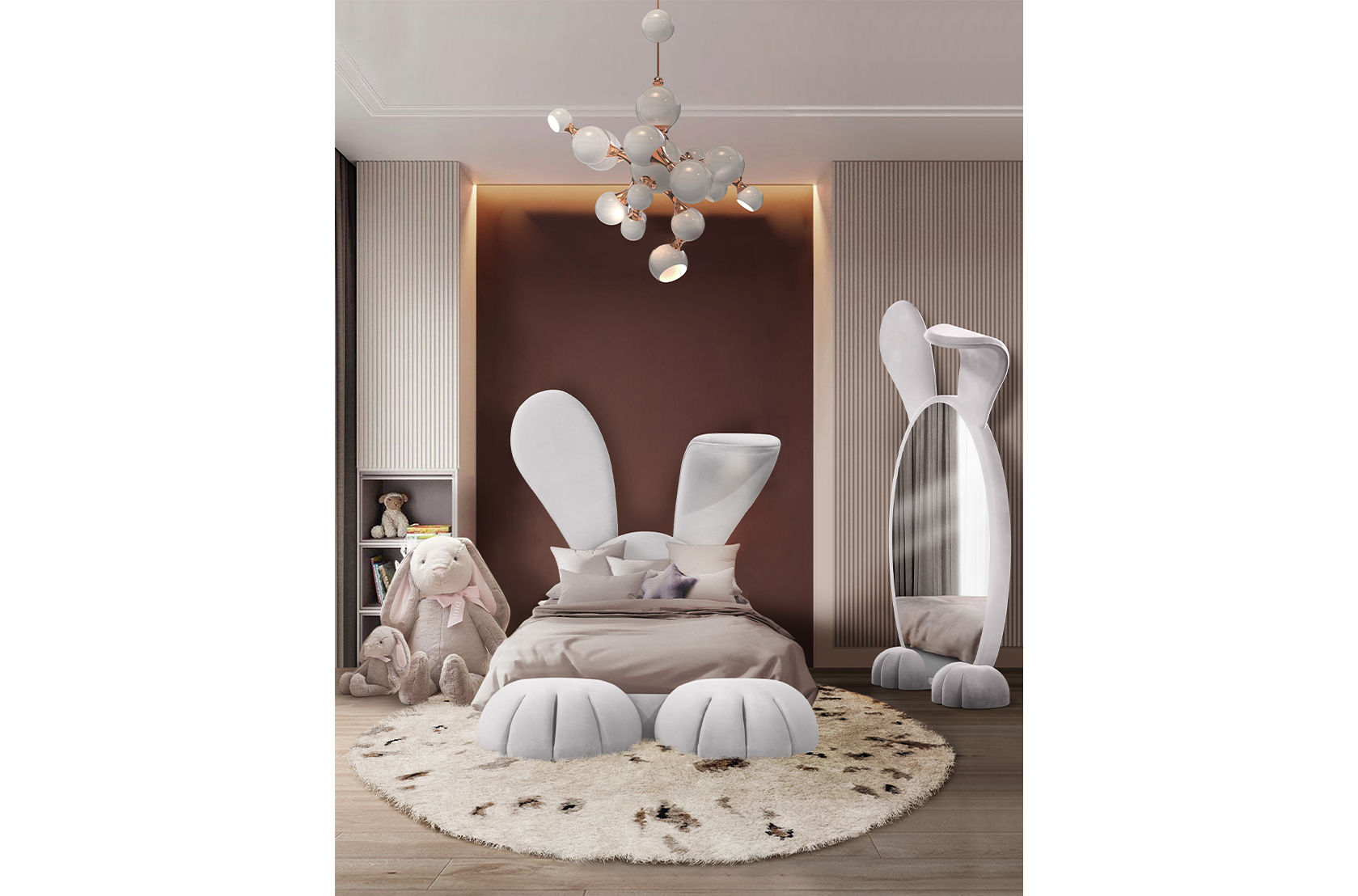 CIST385 Зеркала для детской Кролик Circu  - Вид №11