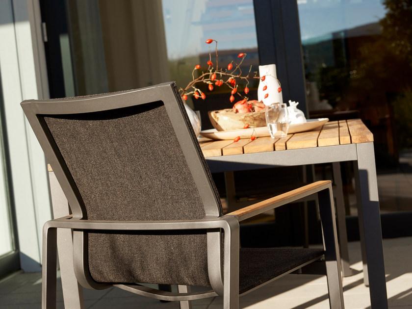 solpuri Прямоугольный садовый стол из тика Classic alu sun-id-1368909 - Вид №7