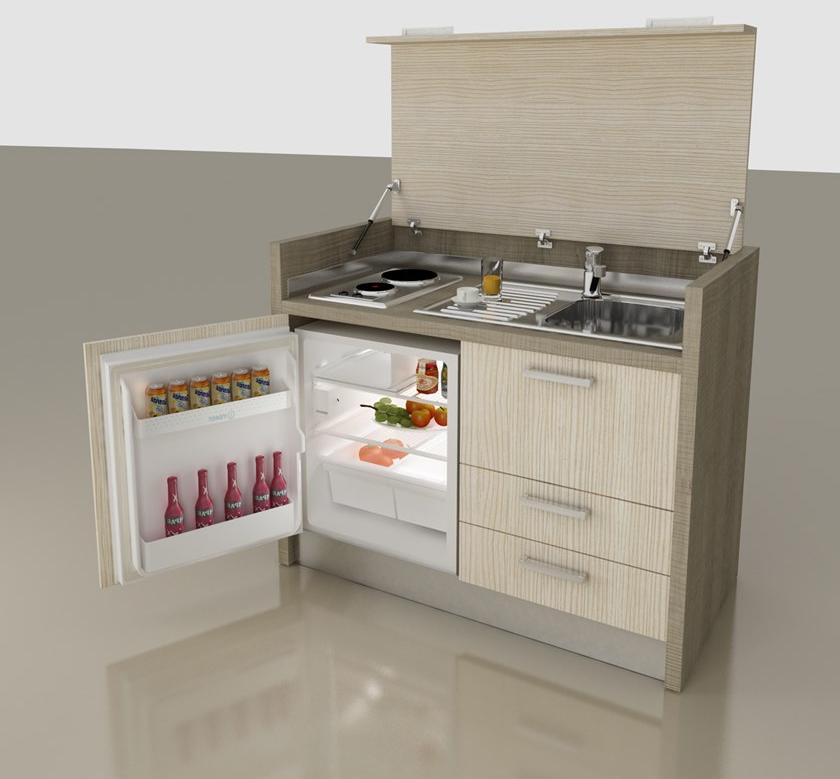 Mobilspazio Hideaway мини-кухня Zeus K140 - Вид №6