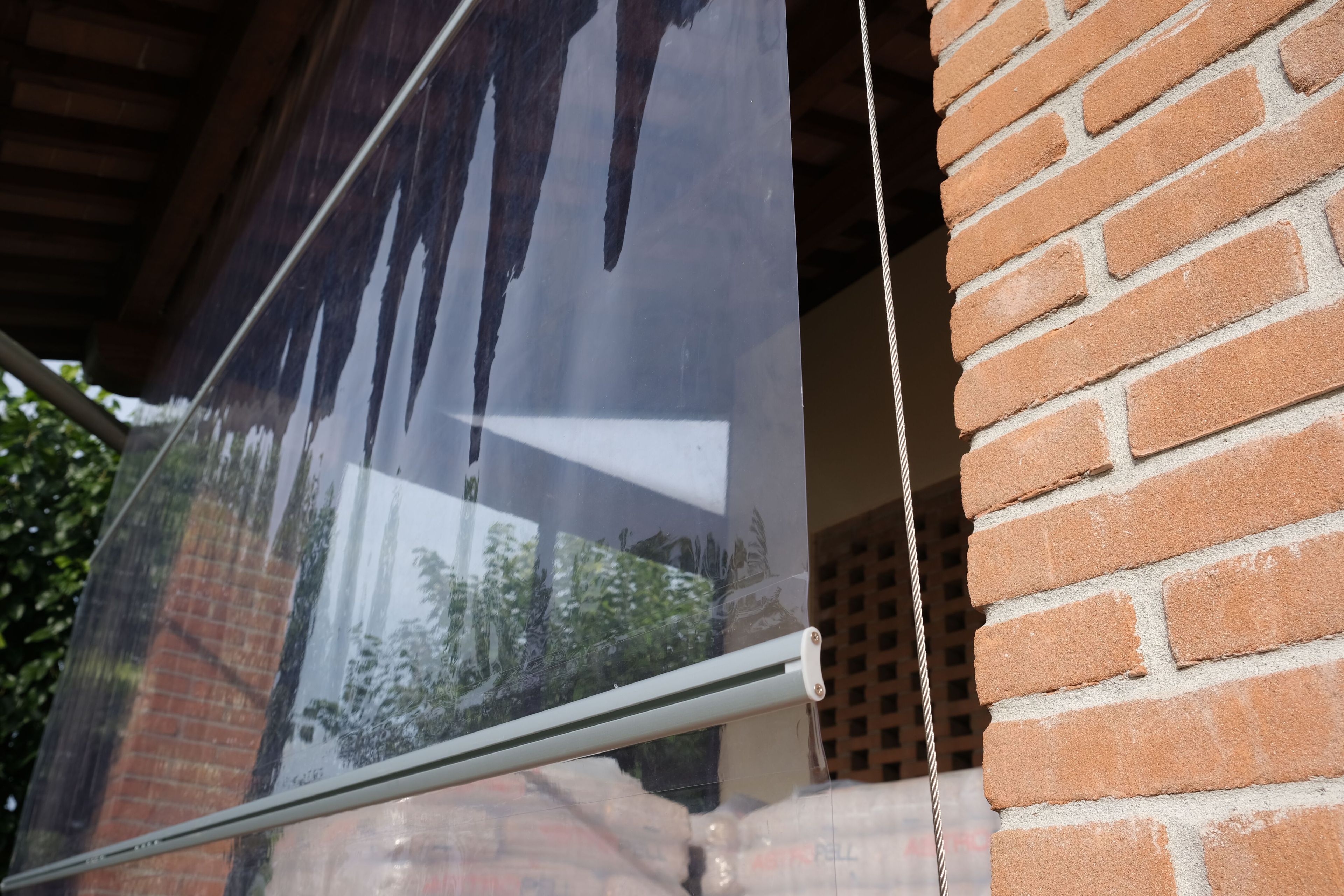 Алюминиевый и ПВХ навес с ручками Maanta EASY CLEAR ARCH-00043250 - Вид №2