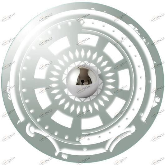 Mineheart Настенный светильник из стекла Gambling skull sun-id-1505099