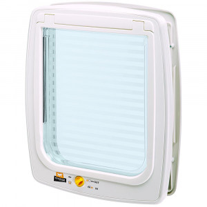 Т00001334 Двери SWING 15 TUNNEL 41,2х48,2см белый FERPLAST