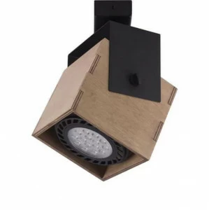 Спот потолочный галогеновый венге Wezen 9037 NOWODVORSKI WEZEN 00-3948996 Под дерево