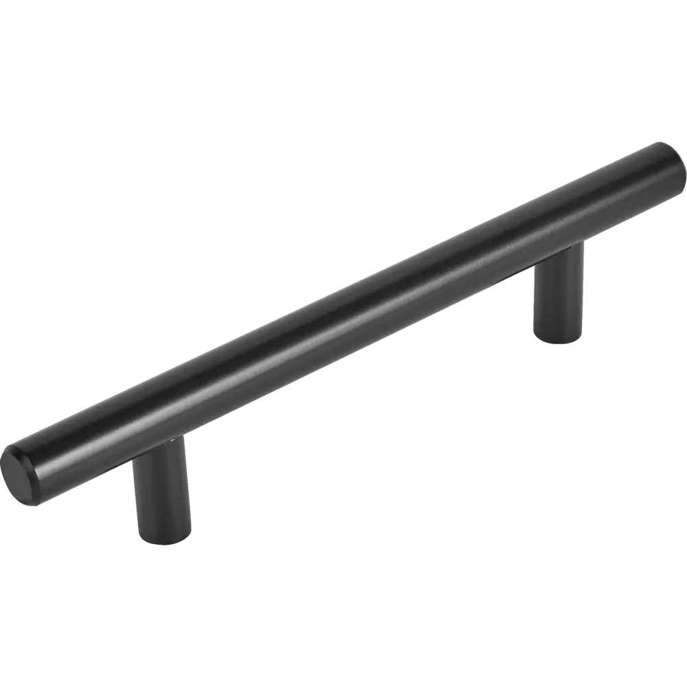 86923510 Ручка-рейлинг мебельная 8926 96 мм цвет матовый черный STLM-1006924 EDSON 