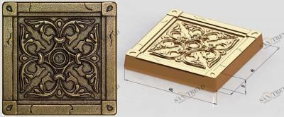 Вставка латунь Byzantium 5х5 (52 шт) kavarti Kavarti (Каварти) sun-id-322904