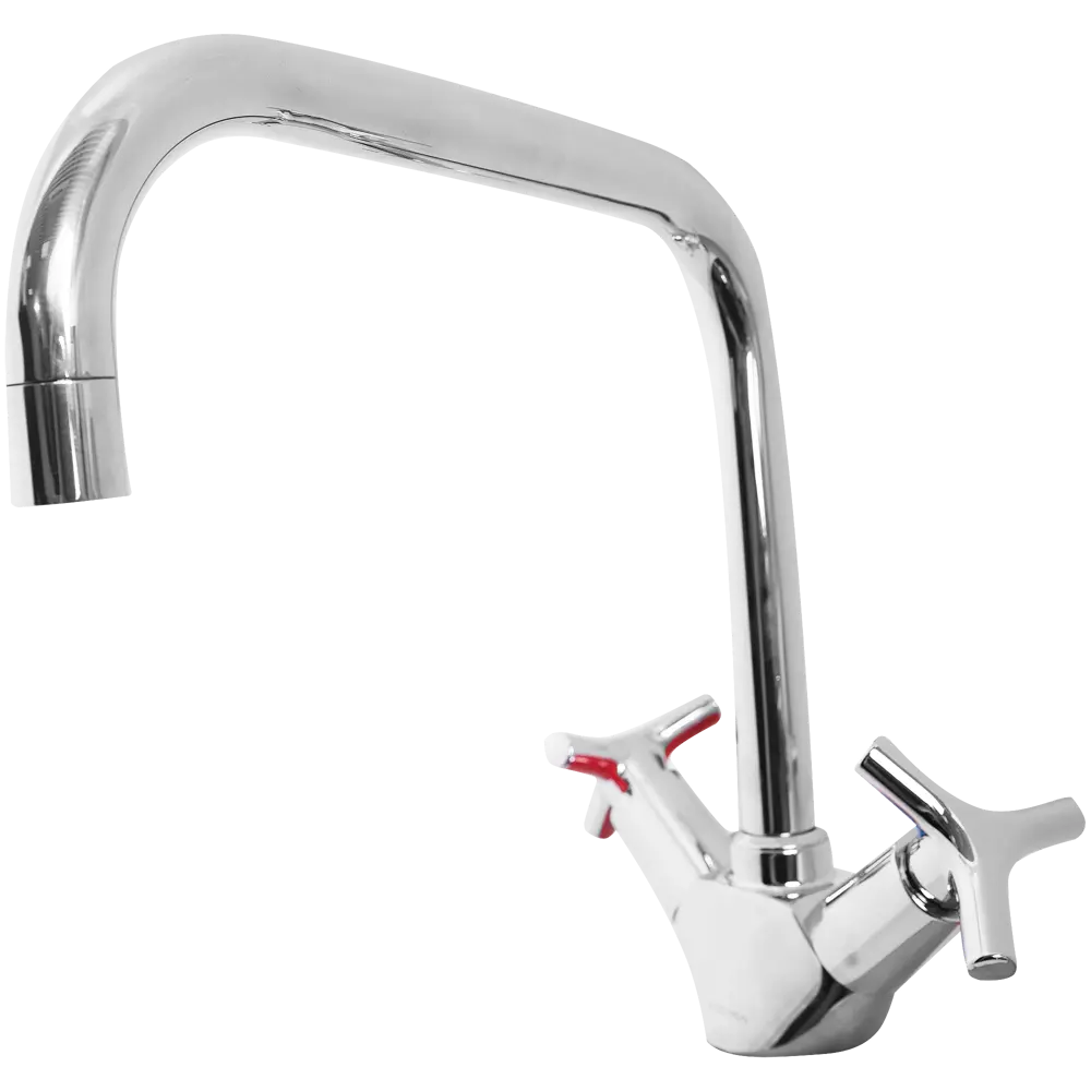 Смеситель для кухни Vidima Trinity 24.1 см цвет хром 18712444 STLM-2028665 - Вид №2