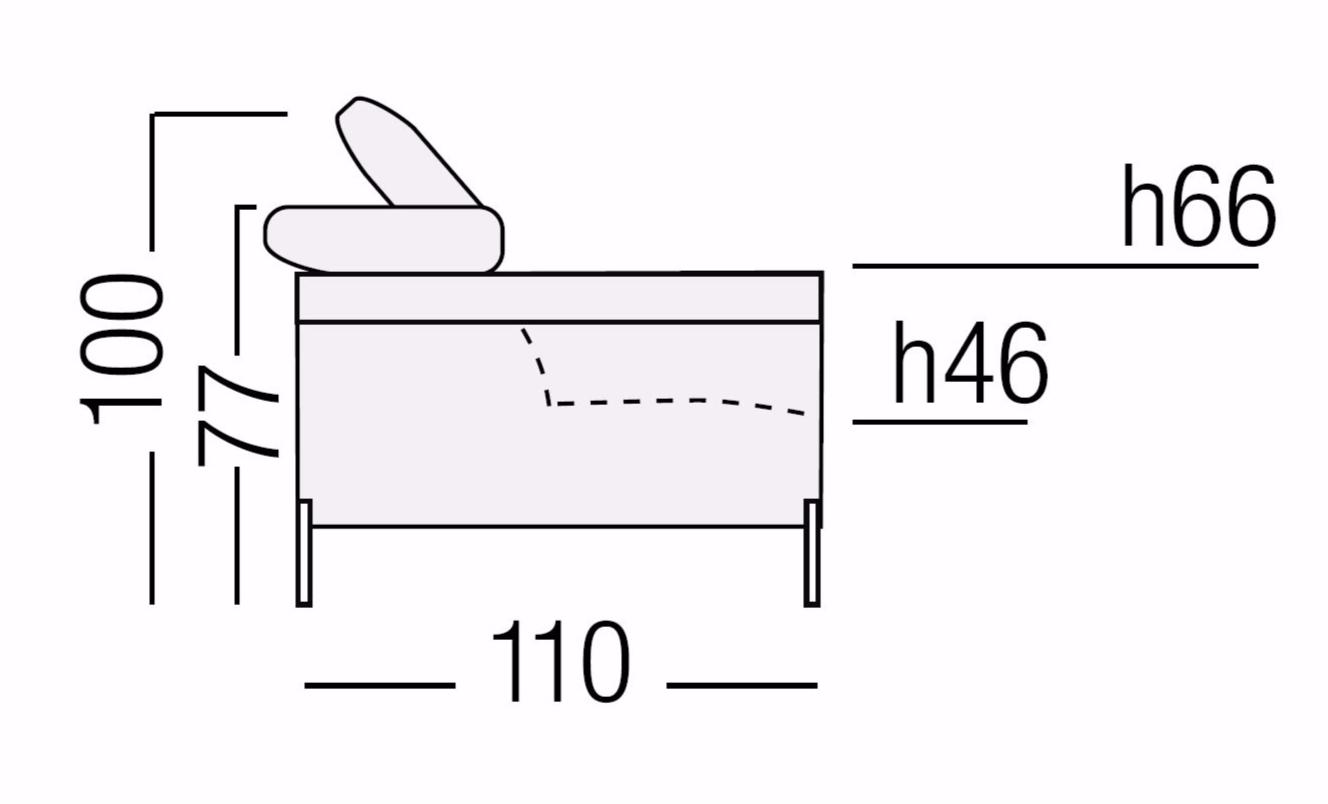 Egoitaliano Диван с подголовником Sueli sun-id-1349171 - Вид №4