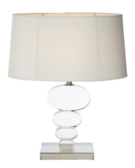 Настольная лампа Danna прозрачная 5821 PUSHA ИНТЕРЬЕРНЫЕ 061988 Белый;прозрачный  - Вид №1