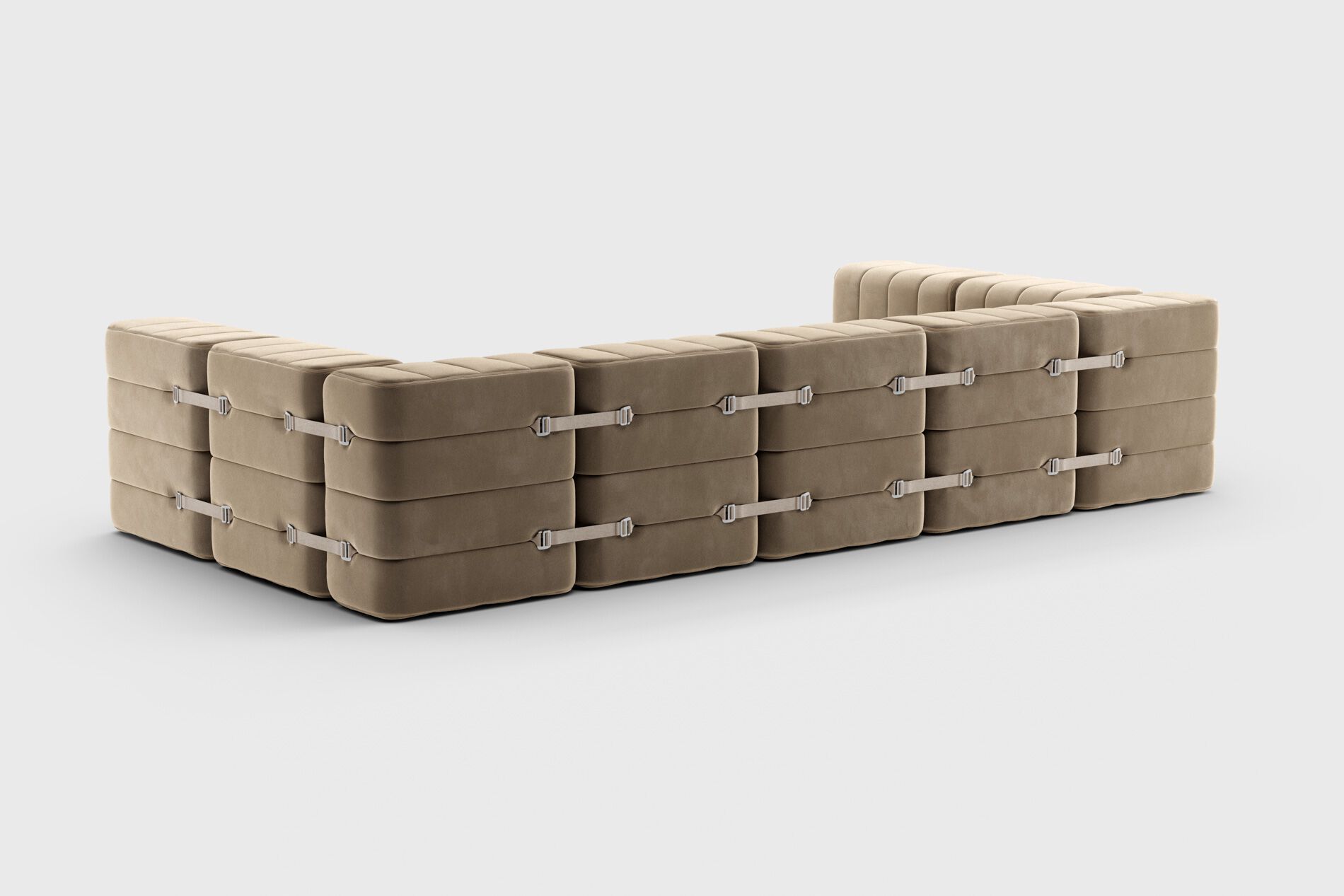 Модульный тканевый диван AMBIVALENZ Curt ARCH-00133274 - Вид №4