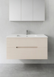 1390119 Шкаф Для Умывальника Sun Ash Pattern 1000 Hafa Ясень