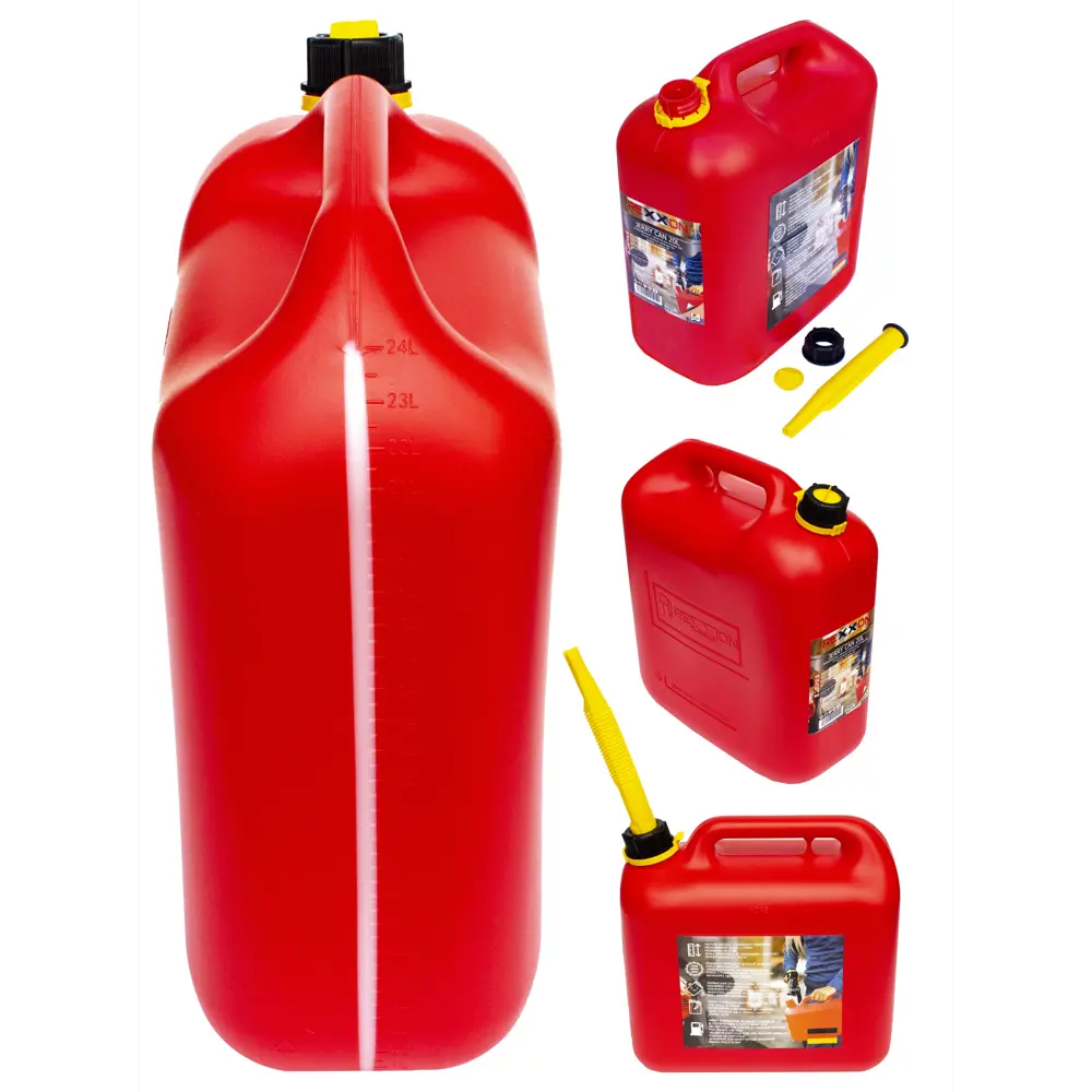 Канистра Rexxon для топлива 20 л, со шкалой и лейкой внутри STLM-2062705 - Вид №2