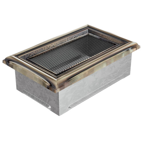 Вентиляционная решетка Kratki 11х17 (рустик) 4134 - Вид №1