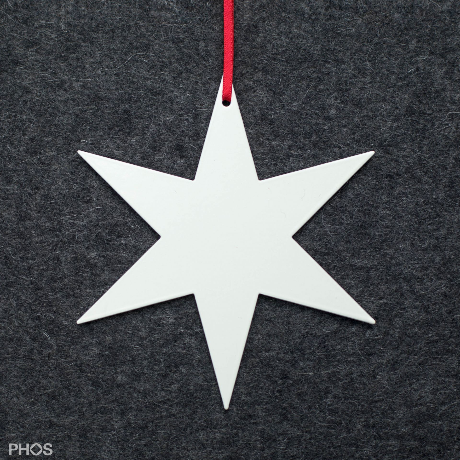 STERN2KW Poinsettia carinae-3, белая порошковая окраска PHOS 