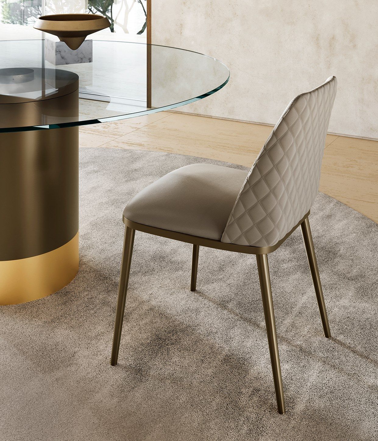 Кожаный мягкий стул EFORMA Max ARCH-00117768 - Вид №5