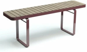 VESTRE Стол для общественных мест из стали и дерева Forum