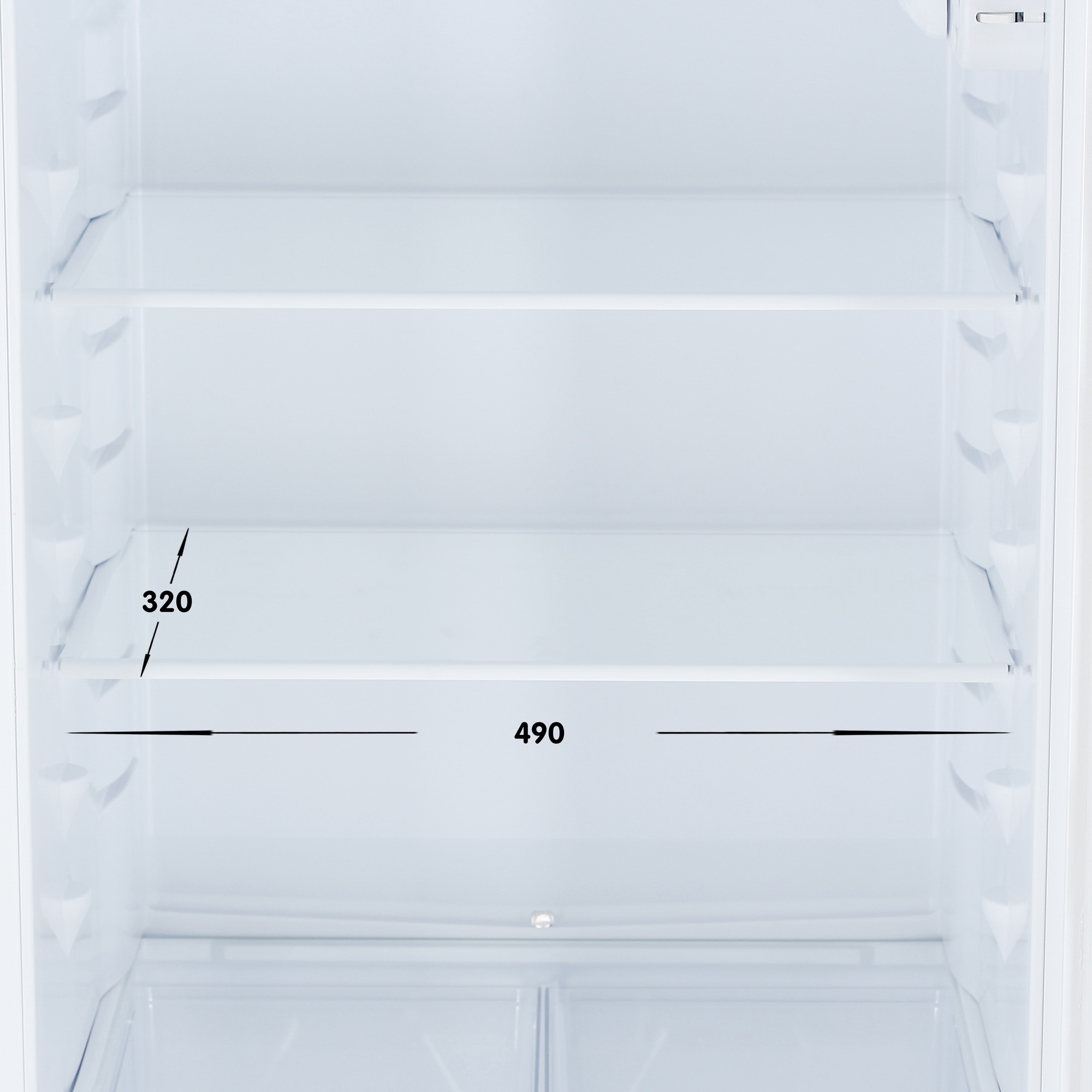 1330095 Холодильник с морозильником   DON R-290 BI белый STDN-0092998 - Вид №8