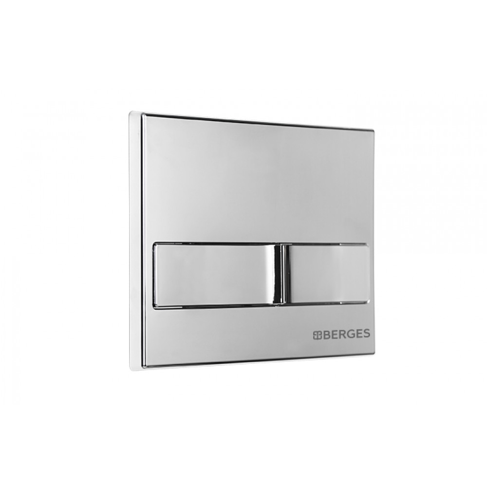 040013 Кнопка BERGES для инсталляции NOVUM L3  Berges АТОМ 410  - Вид №1