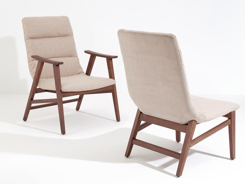 Blifase Кресло из ткани с высокой спинкой Wave sun-id-1483438 - Вид №2