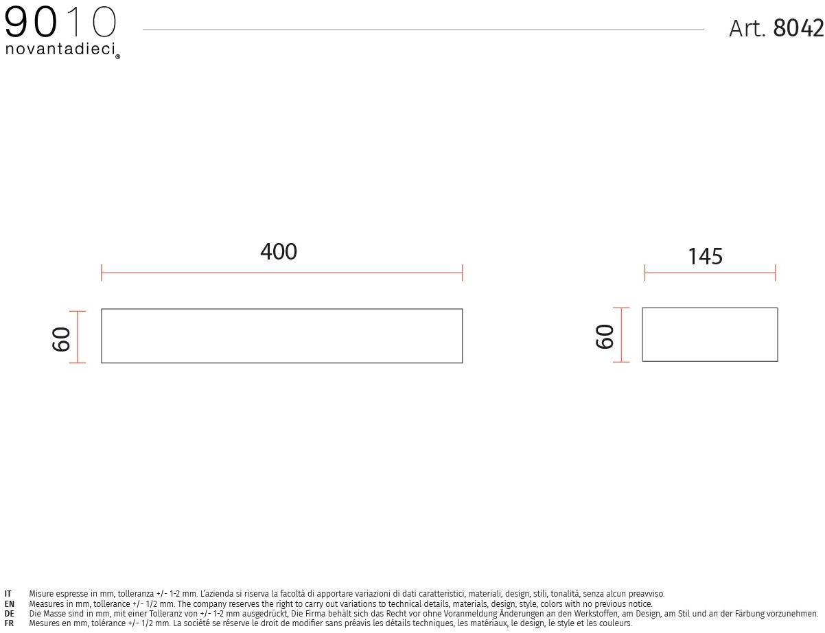 9010 novantadieci Аппликация светодиода из керамики  8042  - Вид №3