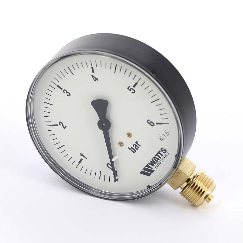 Манометр радиальный F+R200 1/2" 100 мм WATTS Ind 6 бар 10008077 - Вид №1