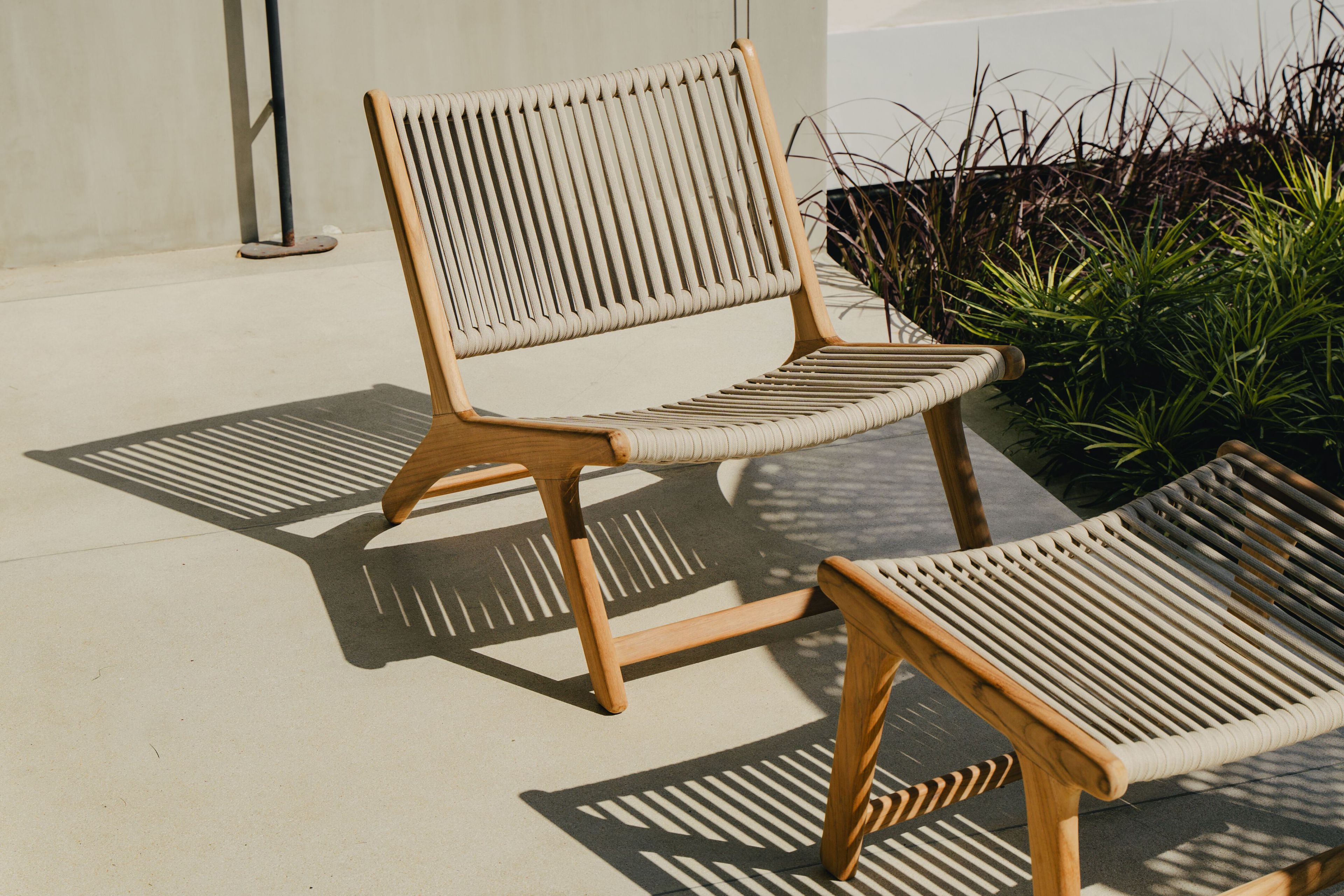 Садовое кресло из алюминия и синтетического волокна cbdesign Vienna Relax ARCH-00051135 - Вид №12