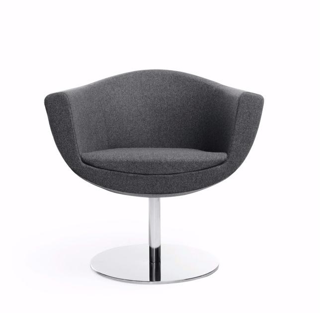 profim Поворотное тканевое кресло с подлокотниками Sorriso sun-id-1352843 - Вид №1