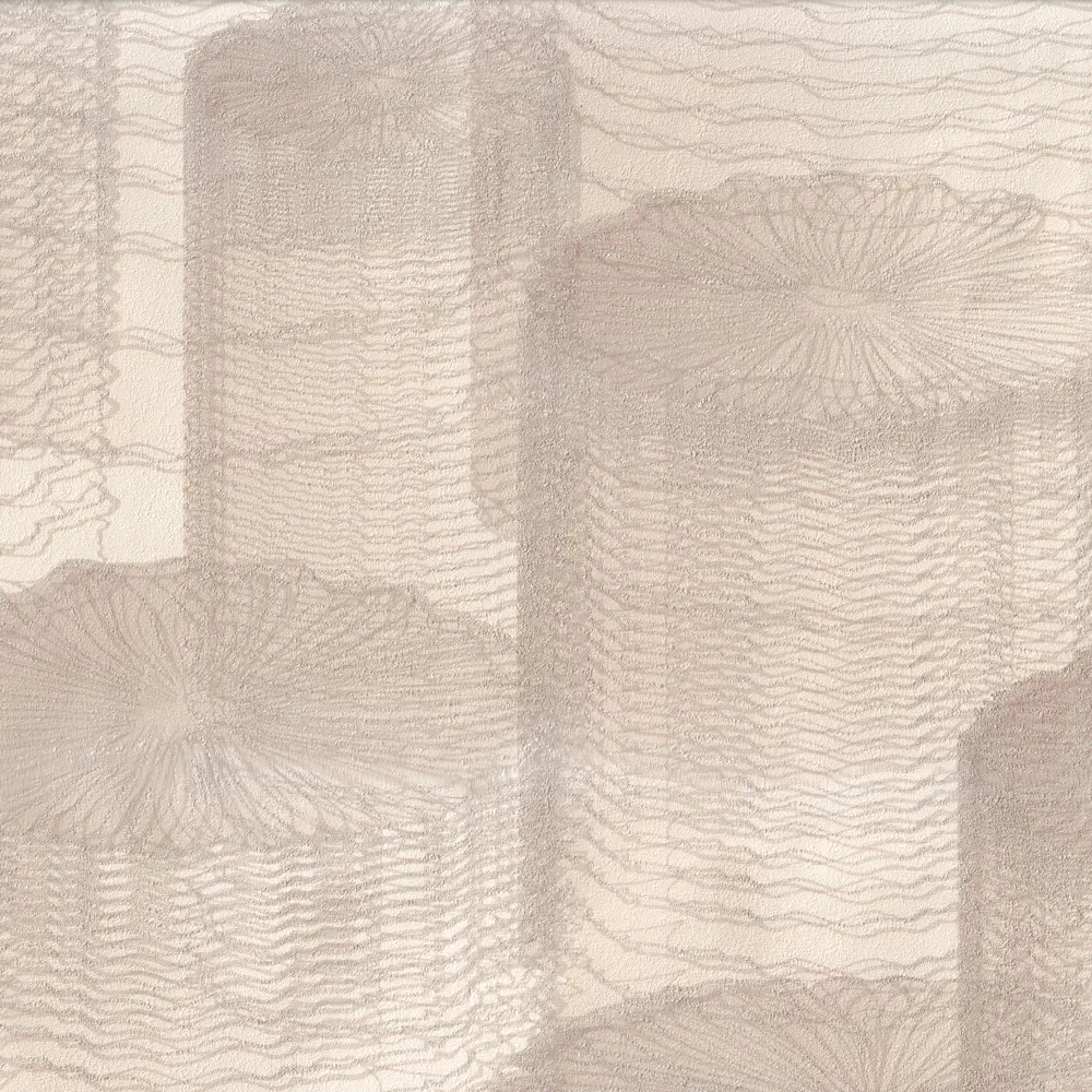 ОБОИ 1,06Х10М ФЛИЗ FLOW БЕЖ OR8024-01 ORNAMY STLM-2132083 - Вид №1