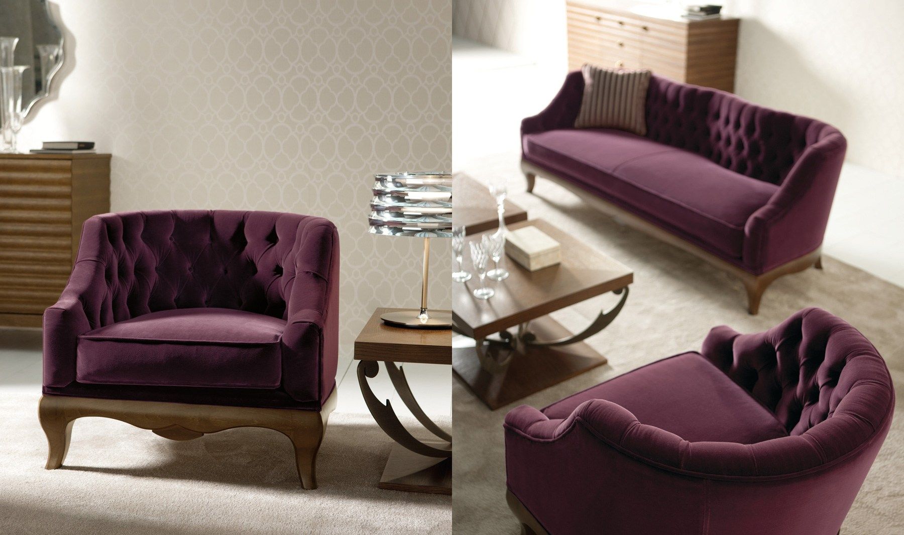 Тканевый диван OPERA CONTEMPORARY ARCH-00075212 - Вид №1