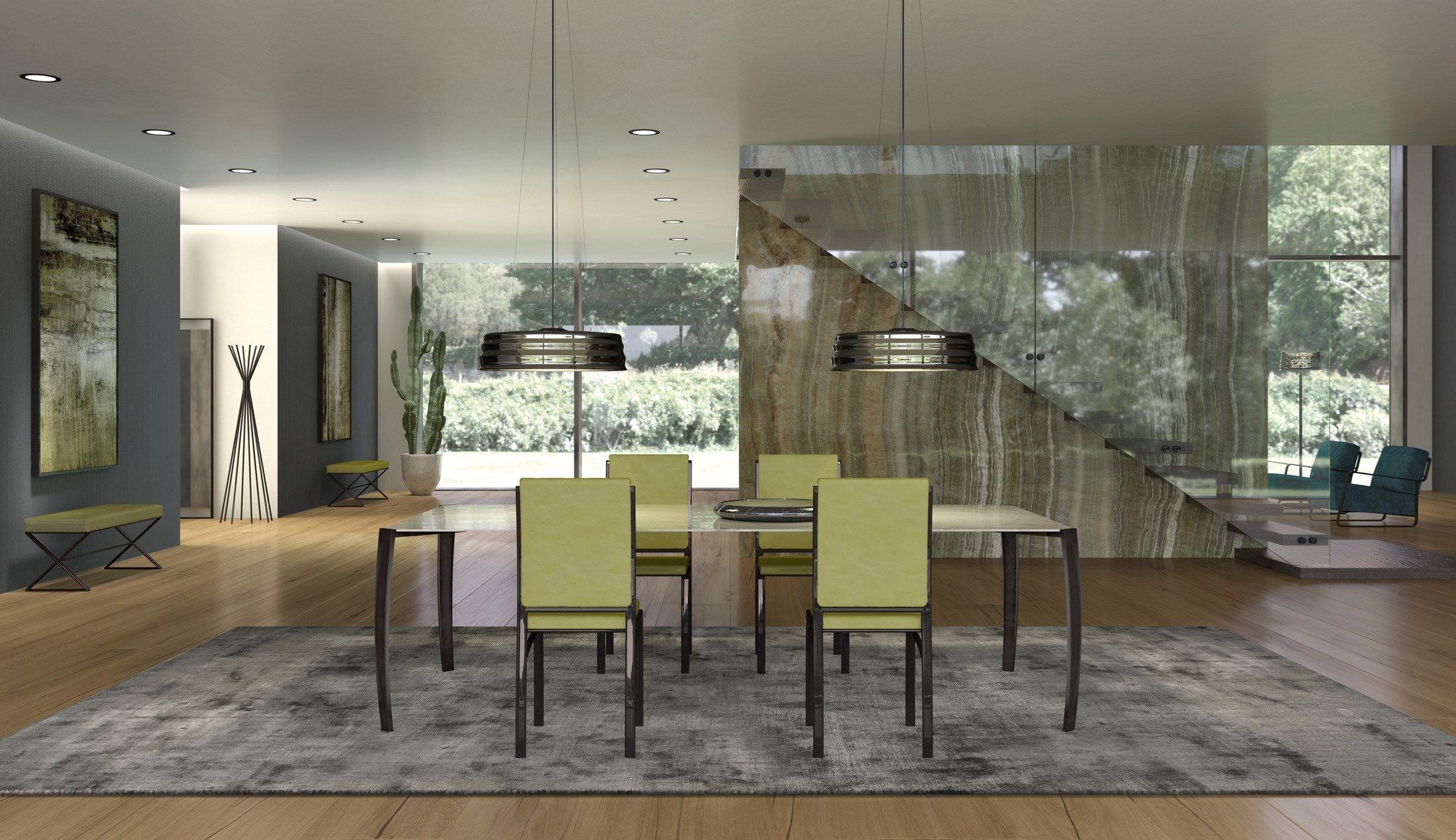 Прямоугольный обеденный стол F.lli Orsenigo ARCH-00007297 - Вид №1