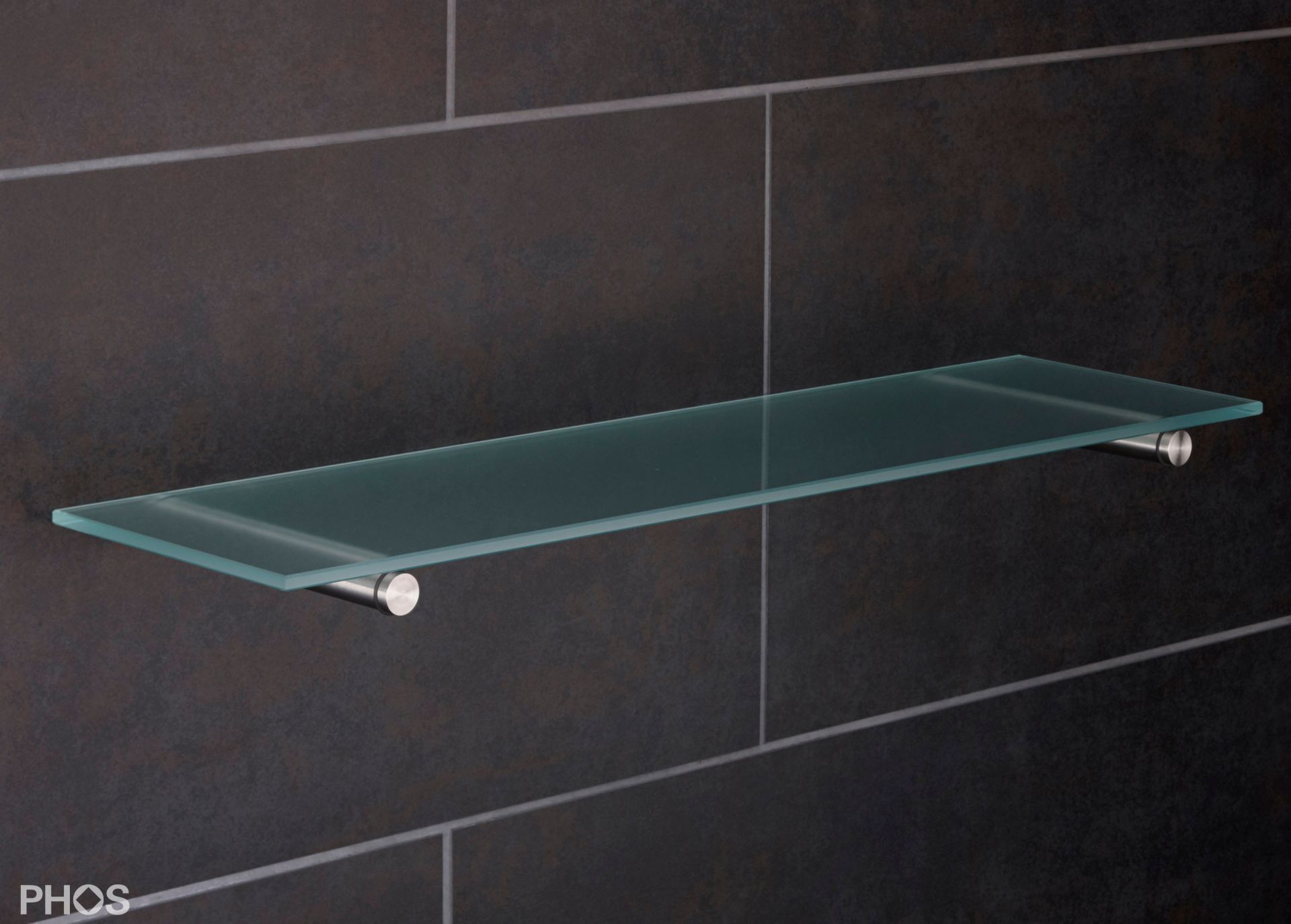 GTA16-150 Держатель стеклянной полки, длина 15 см PHOS  - Вид №1