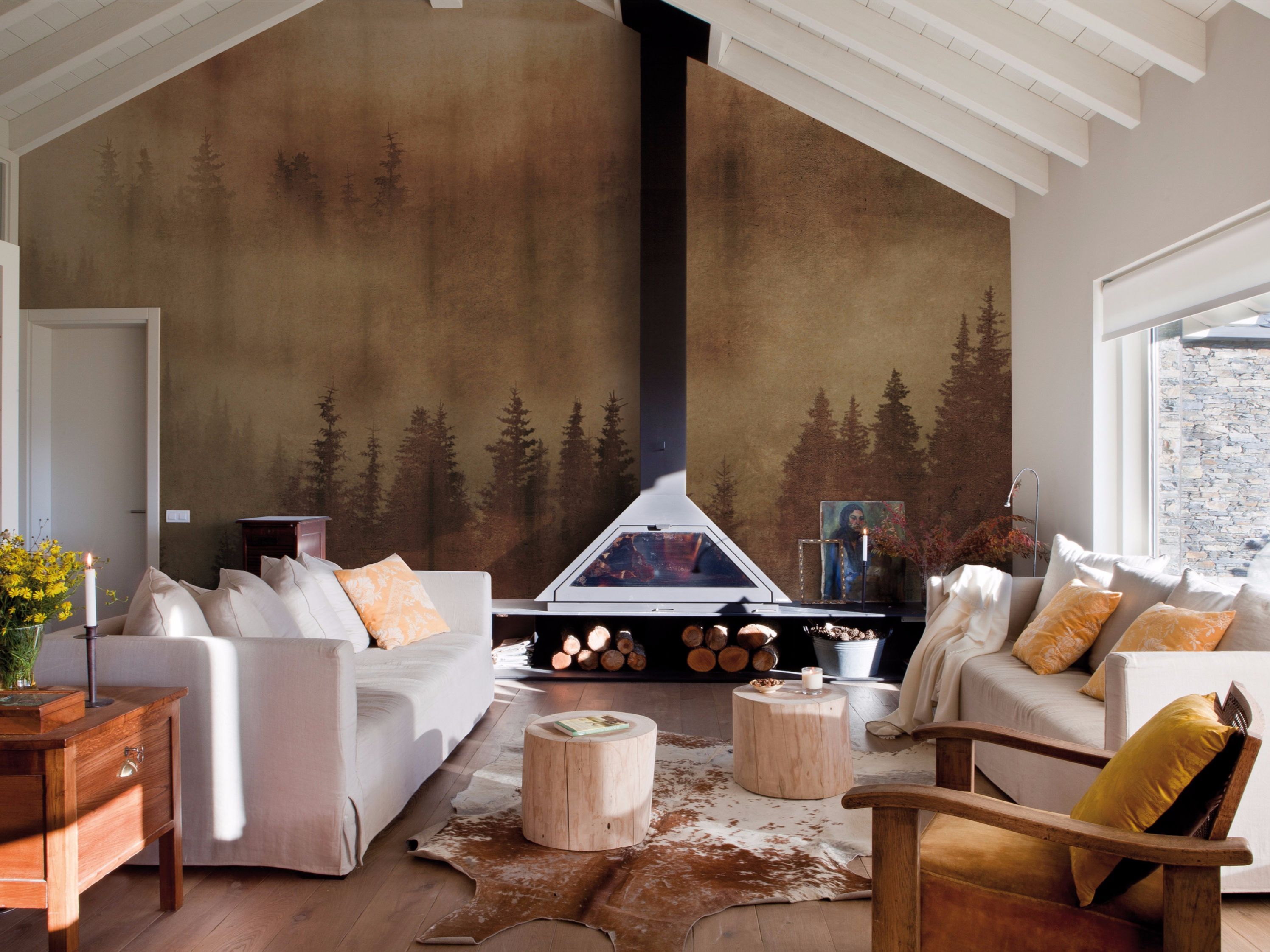 Обои с пейзажами Inkiostro Bianco MIST ARCH-00074532 - Вид №1