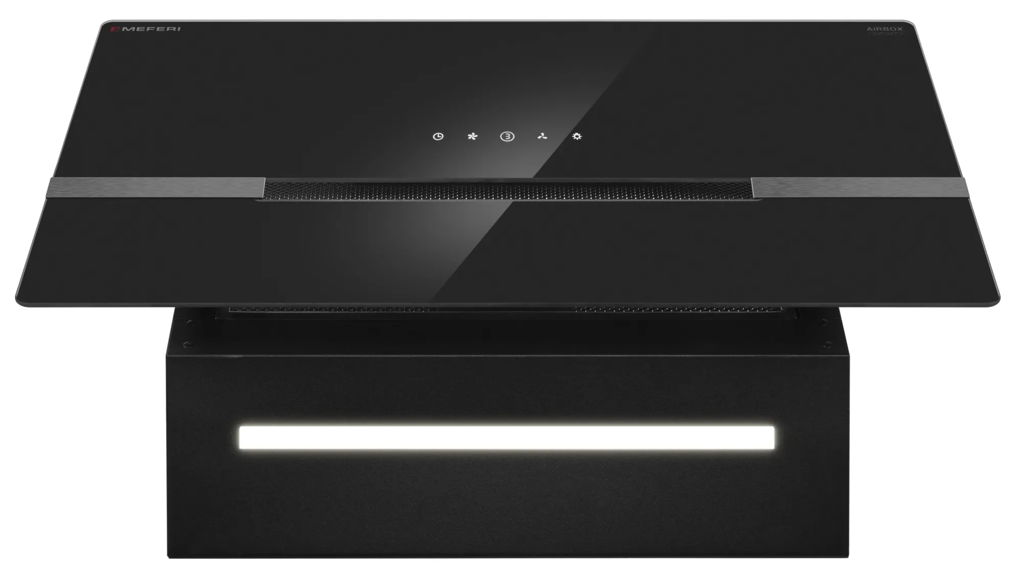 9270618 Вытяжка наклонная Meferi AIRBOX60BK COMFORT PLUS черный/черный STDN-0121530 - Вид №6