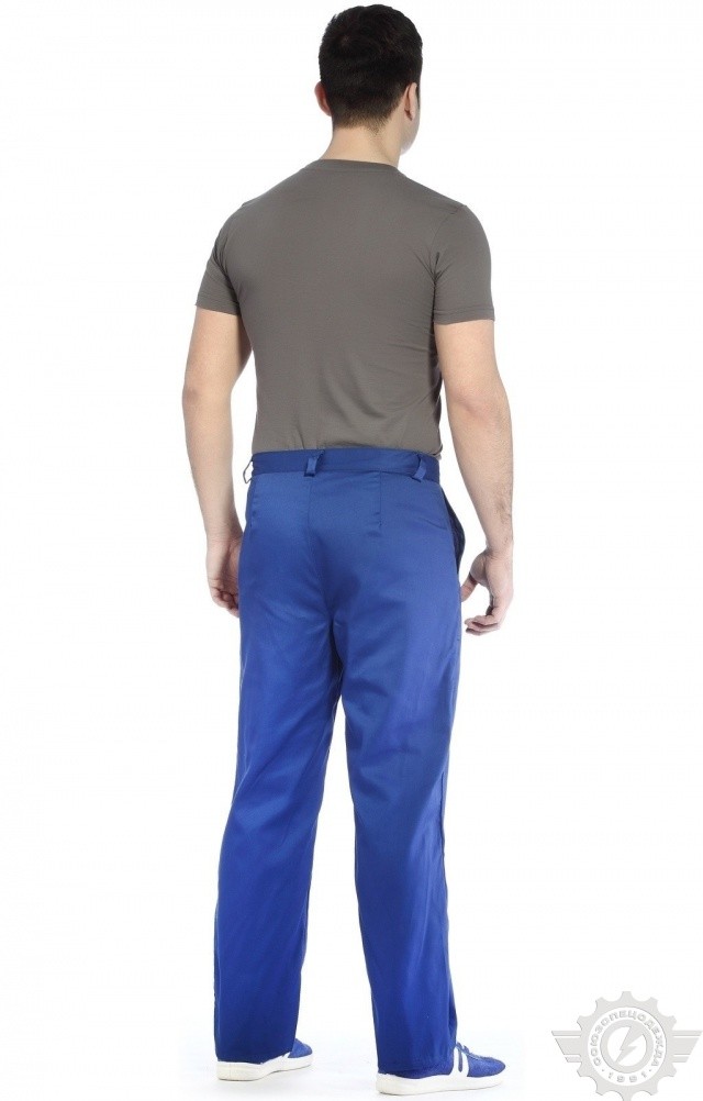 65400 Костюм "Труд" василек-серый  Летняя спецодежда  размер 60-62/170-176  - Вид №10