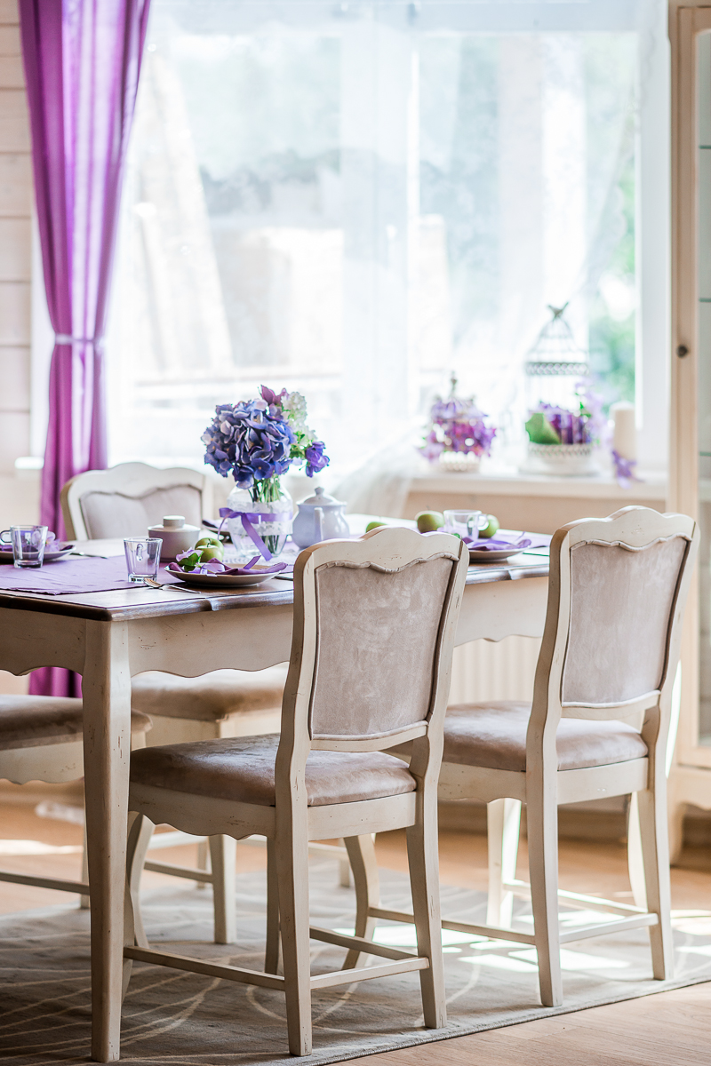 Стул обеденный белый с гнутыми ножками Mobilier de Maison ДОМАШНЯЯ ОБСТАНОВКА MOBILIER DE MAISON 017191 Серый Santreyd  - Вид №5