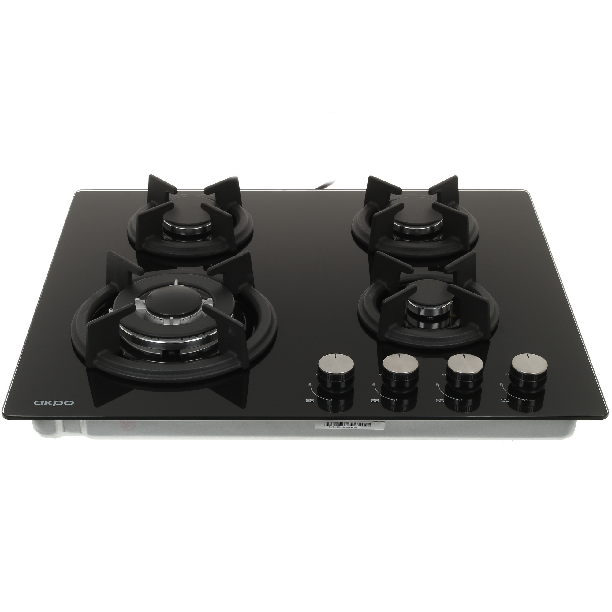 8124445 Газовая варочная поверхность Akpo PGA 604 RGC-T BL STDN-0077757 - Вид №1