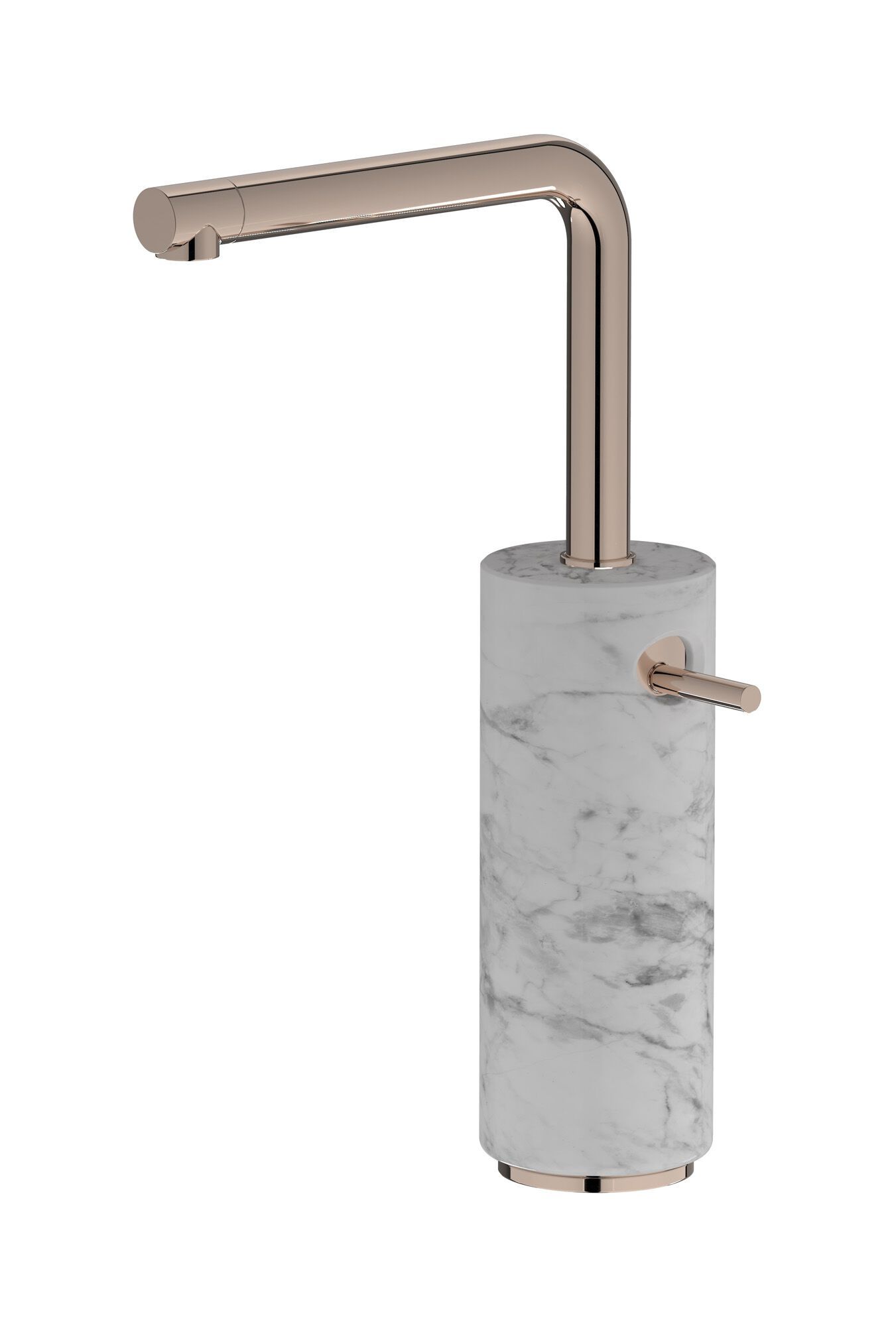 Смеситель для раковины с одной ручкой из мрамора IB мрамор + мрамор Elle ARCH-00038991 - Вид №18