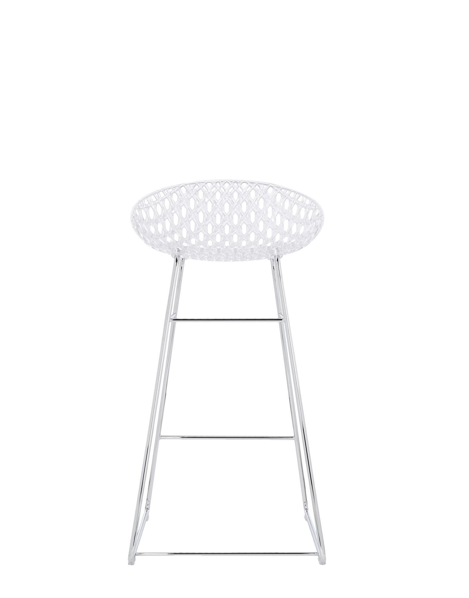 Высокий стул из поликарбоната и стали Kartell SMATRIK ARCH-00085955 - Вид №2